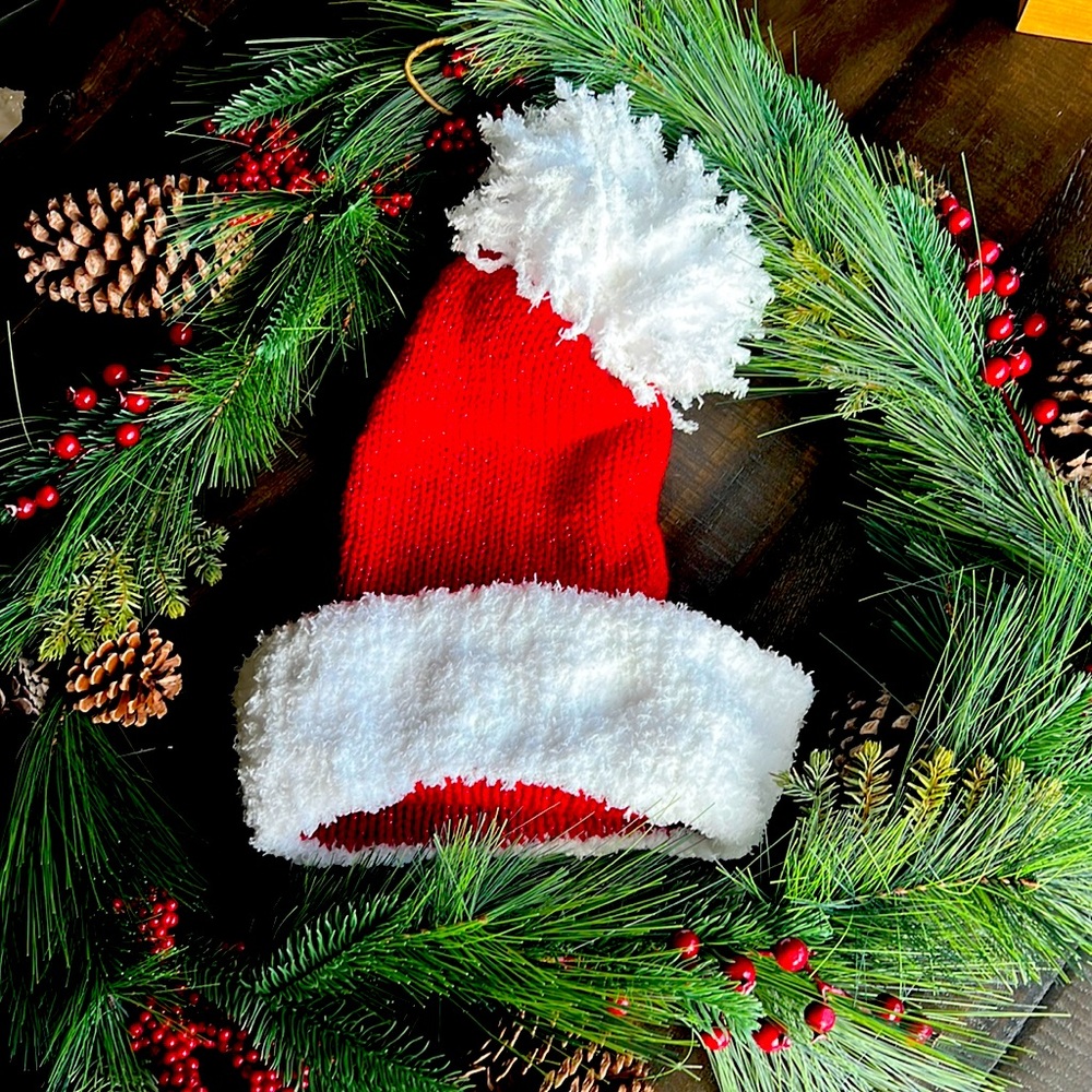 Handmade Santa hat